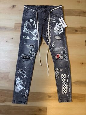 THRT Graphic Jeans